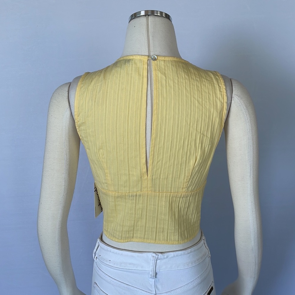 NWT HYFVE Shellsea Yellow Top Medium - Picture 10 of 10